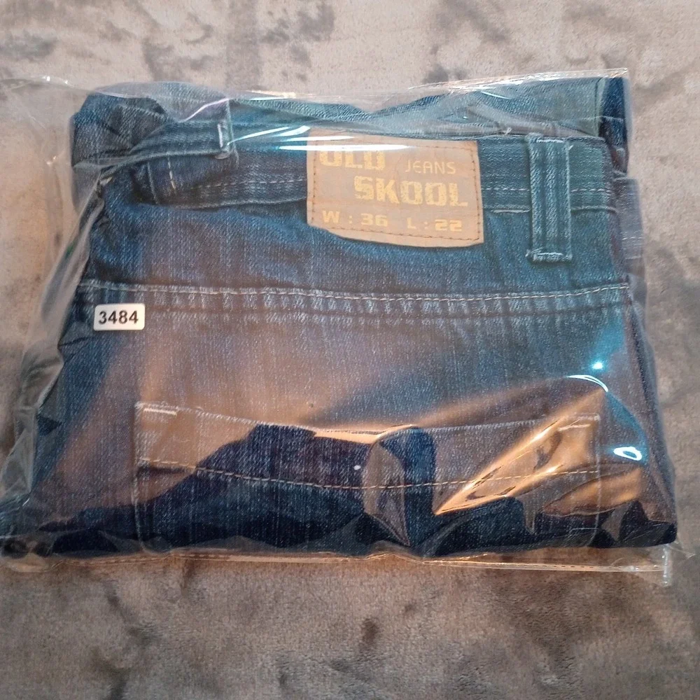 Old Skool Jorts Shorts Mens 36‎ Embroidered Y2K Hip Hop Baggy 1990s 90s Skater